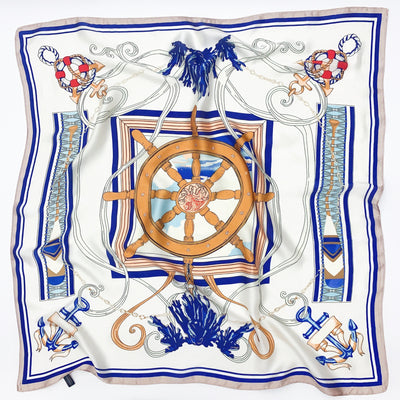 Pañuelo de Seda Estampado con Protección Solar - Image 15