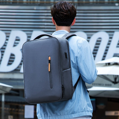 Mochila Urbana Casual para Hombre - Diseño Minimalista Otoño Invierno