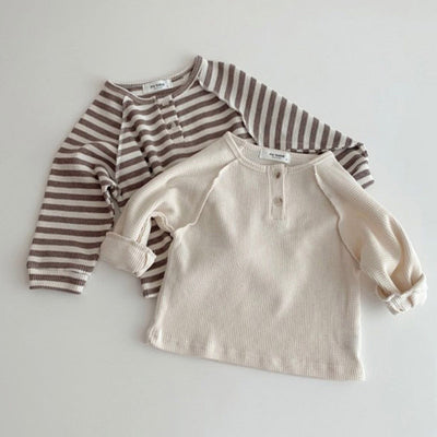 Blusa Rayada Casual Versátil para Combinar