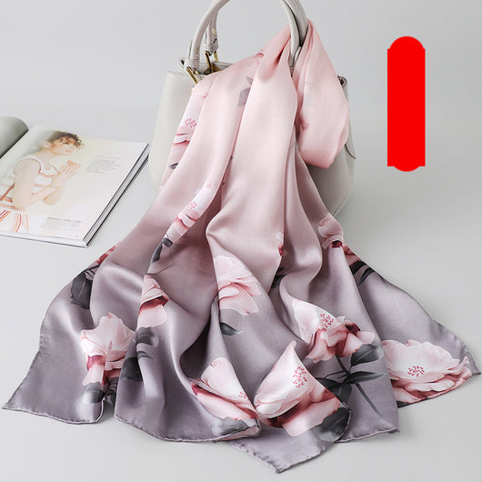 Pañuelo de Seda Estampado para Mujer - Image 50