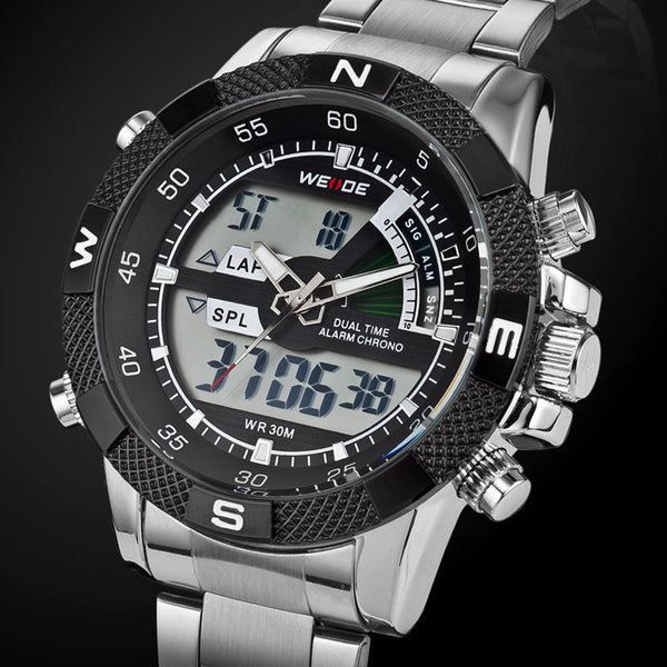 Reloj Despertador LCD Multifuncional con Luz Nocturna y Resistencia al Agua - Image 10