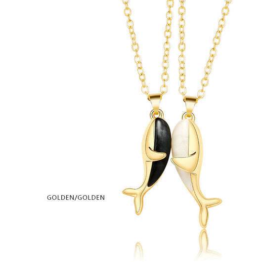 Collar Magnético para Parejas - Cadena de Clavícula con Atracción Mutua - Image 16