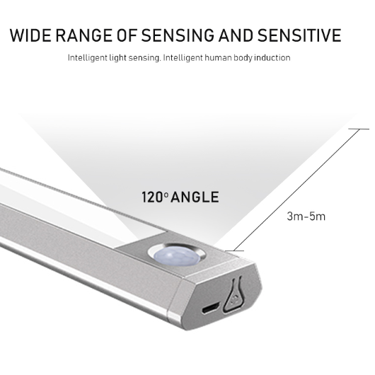 Luz LED con Sensor de Movimiento Inalámbrico