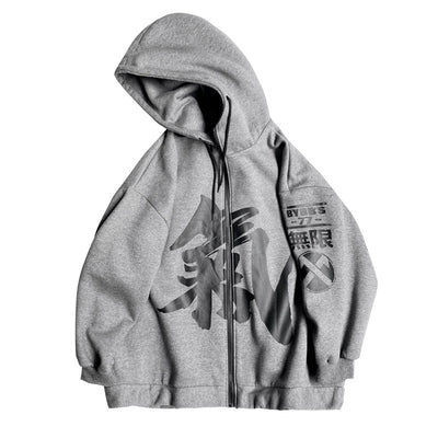Sudadera con Capucha Hip Hop Oversize - Image 13