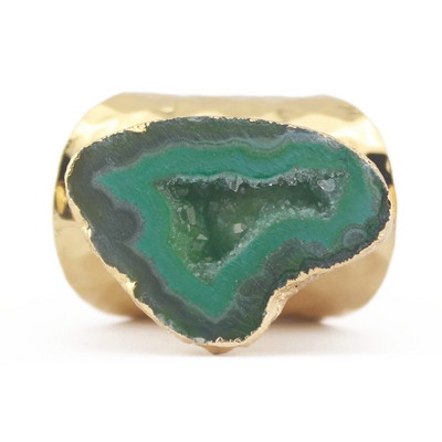 Anillos Ajustables con Piedra Druzy Yauvana - Image 4