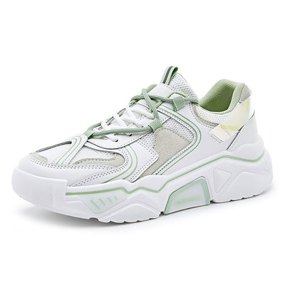 Zapatos Daddy con Paneles de Cuero