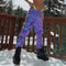 Pantalones Jogger Hip Hop Degradado Mujer Cintura Alta Estilo Coreano