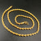 Quan Yin necklace Twist chain 6MM
