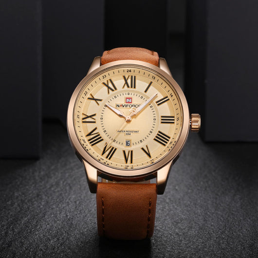 Reloj Pulsera Impermeable con Calendario Romano - Image 43