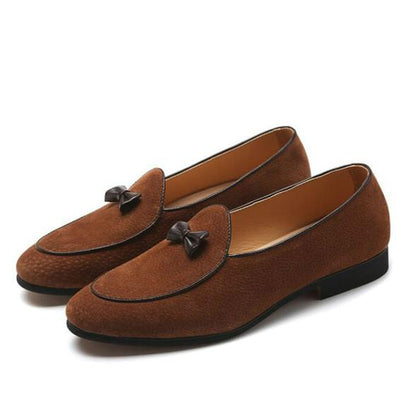 Zapatos de Cuero para Hombre con Borla Mariposa - Mocasines de Moda - Image 5