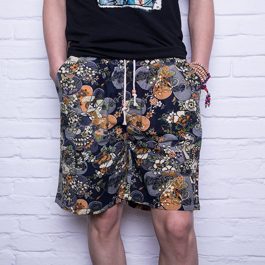Shorts de Lino Estampado - Comodidad al Instante - Image 13