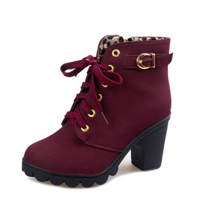 Botines con Tiras Cruzadas Estilo Martin - Image 32