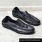 Zapatos Casuales de Cuero con Suela Suave para Hombre