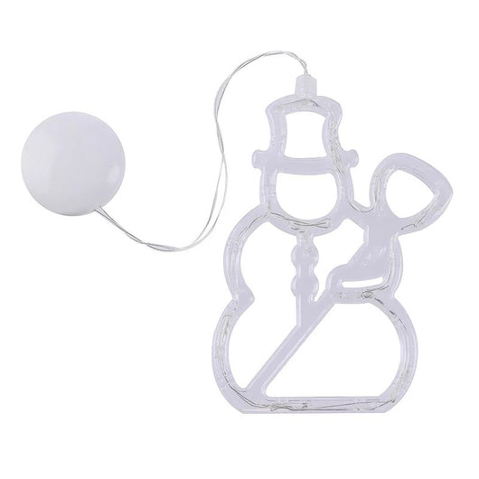 Lámpara LED Navideña con Ventosa - Decoración Santa, Reno y Muñeco de Nieve - Image 18