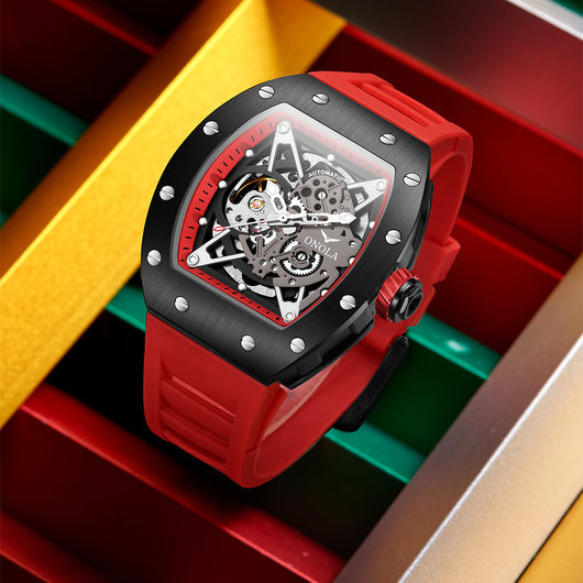 Reloj Deportivo Automático con Banda de Silicona para Hombre - Image 23