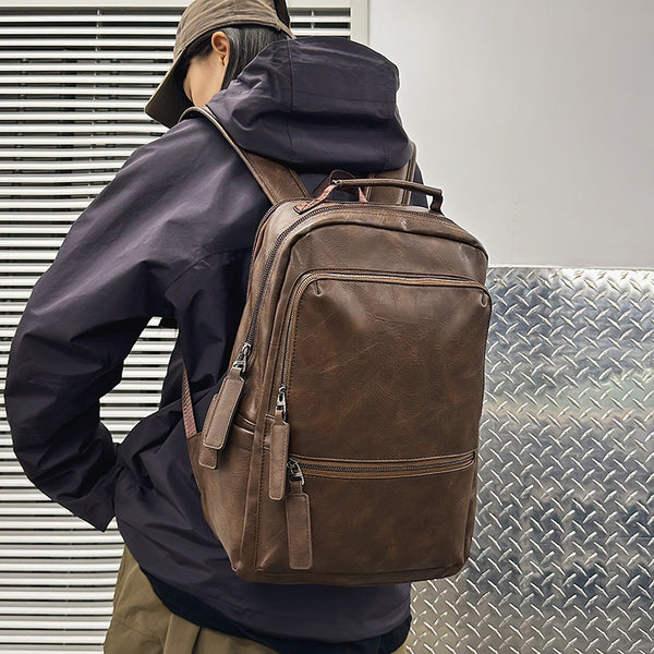Mochila Universitaria para Hombre - Diseño Campus Moderno