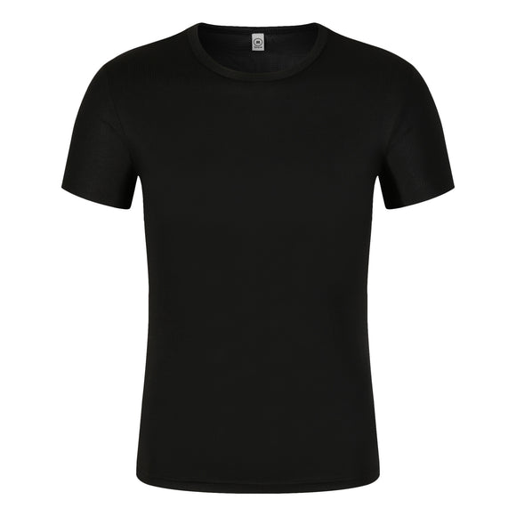 Camiseta Deportiva Cuadrada para Hombre - Secado Rápido y Color Sólido