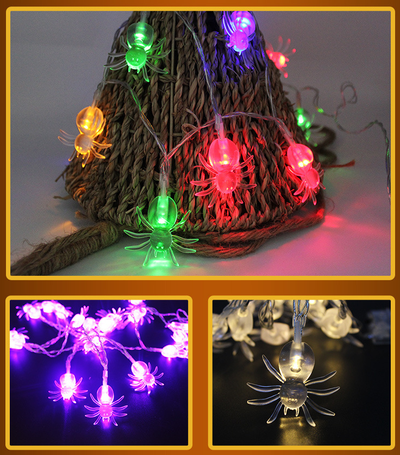 Guirnalda LED de Calabazas para Halloween - Luces Decorativas - Image 3