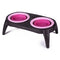 Comedero Doble para Perros Plegable con Tazones TPR