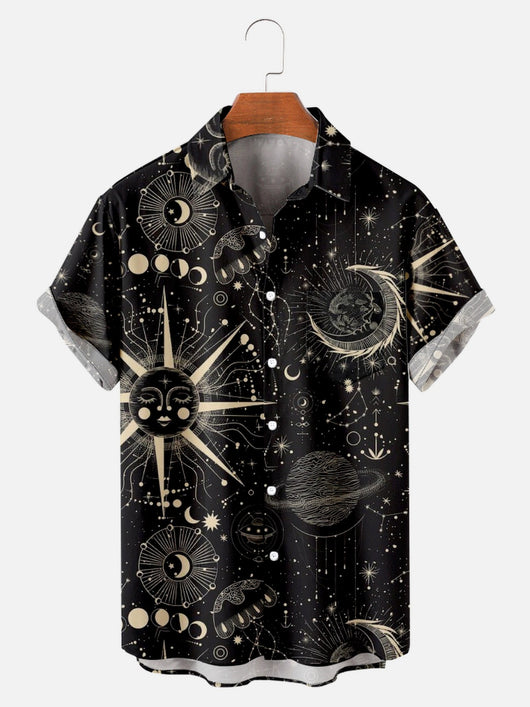 Camisa Vintage Playa Hombre Estampado Digital 3D - Image 12