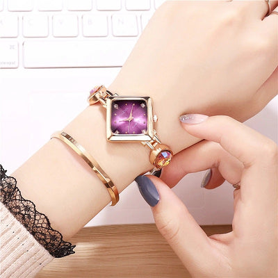 Reloj de Cuarzo de Lujo con Diamantes Incrustados - Image 12