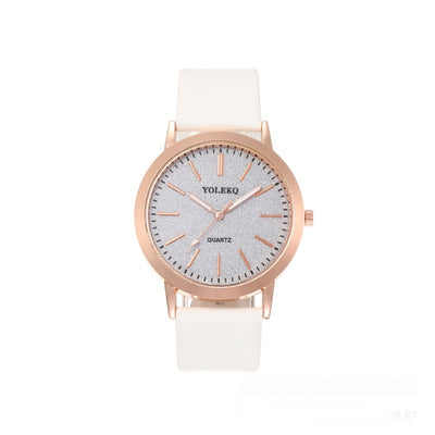 Reloj de Mujer Estilo Coreano con Correa de Aleación y PU - Image 7