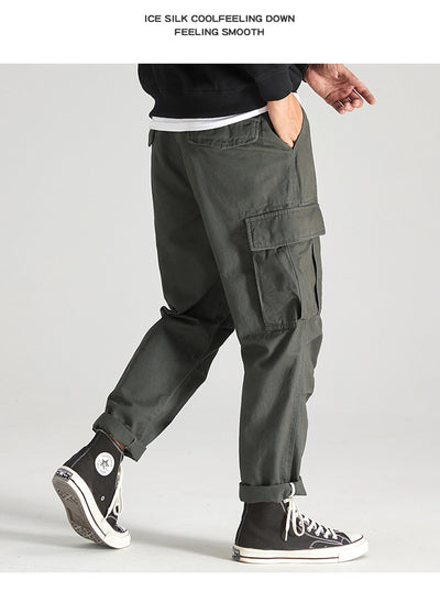Overol Holgado Casual para Hombre con Bolsillos Amplios - Image 22