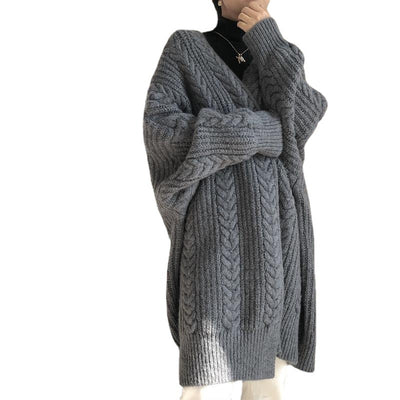 Cardigan Holgado de Punto para Mujer - Image 7