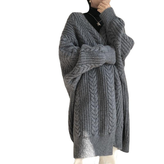 Cardigan Holgado de Punto para Mujer - Image 7