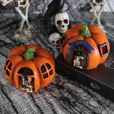 Luz LED Decorativa Calavera y Fantasma - Adorno Halloween para Mesa - Image 11