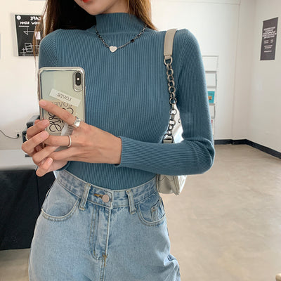Cuello Alto Blanco para Otoño e Invierno - Image 10