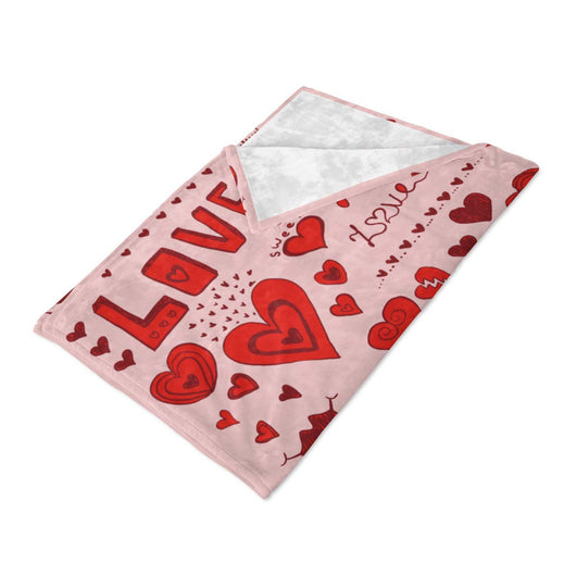 Manta Térmica con Estampado de Corazones para Descansos - Image 5