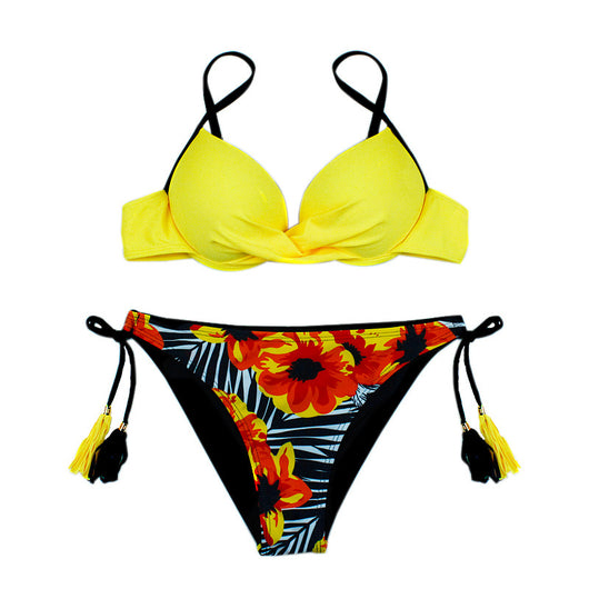 Bikini Deportivo con Estampado Digital de Dos Piezas - Image 4