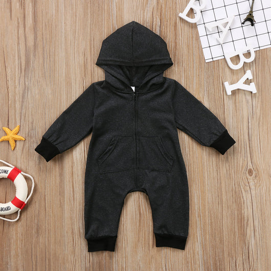 Sudadera Manga Larga Negra Sólida Premium - Image 15