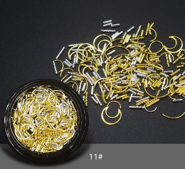 Joyas de Decoración de Uñas con Cristales Brillantes - Tendencia Web Celebrity
