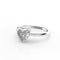 Simple and versatile heart-shaped ring Blanco NO.10