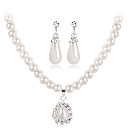Conjunto de Collar de Perlas Elegante - Image 5