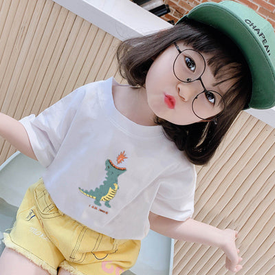 Playera de Algodón para Niñas con Manga Corta - Image 26