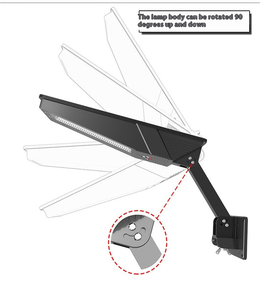 Lámpara Solar de Pared con Sensor de Movimiento para Jardín - Image 17