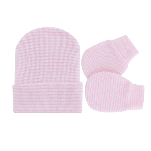 Set de Gorro Tejido y Manoplas Antiarañazos para Recién Nacido - Image 6