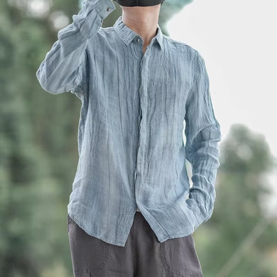Chaqueta Camisa Casual de Personalidad Única para Hombre - Image 3