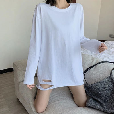 Camisa Larga Versátil para Primavera y Otoño - Estilo Europeo - Image 3