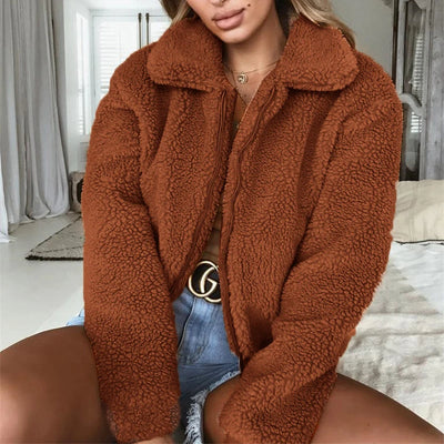 Chaqueta de Lana de Cordero Premium para Mujer - Image 19