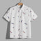 Camisa Manga Corta con Bolsillo Ligero para Hombre