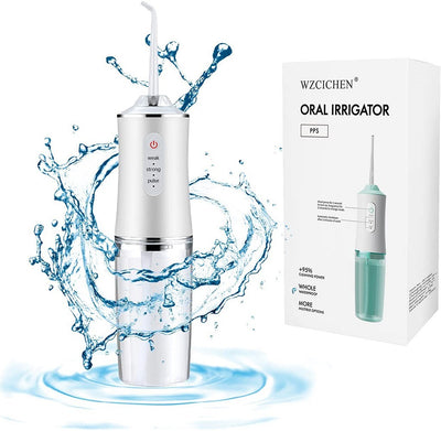 Irrigador Bucal 3 Modos Recargable USB - Limpieza Profunda Portátil