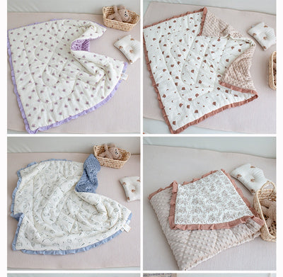 Edredón Infantil Acolchado con Encaje para Siesta - Invierno y Otoño - Image 15