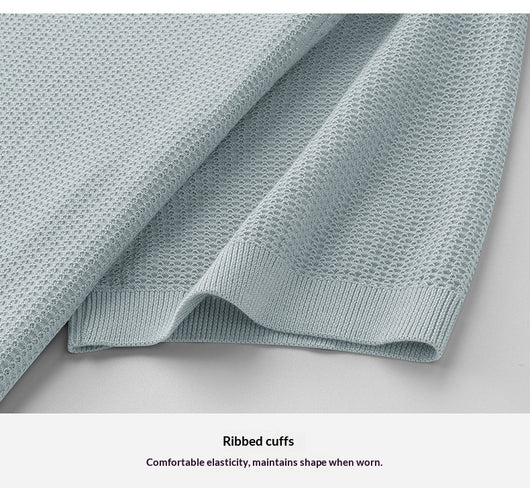 Camisa Manga Corta Cuello Alto para Hombre en Lyocell y Seda - Image 15