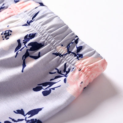Pantalón Floral Niña con Blusa de Algodón y Mangas Acampanadas - Image 6