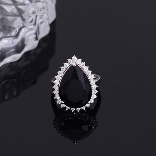 Anillo de Moda con Incrustaciones Europeo Americano - Image 14