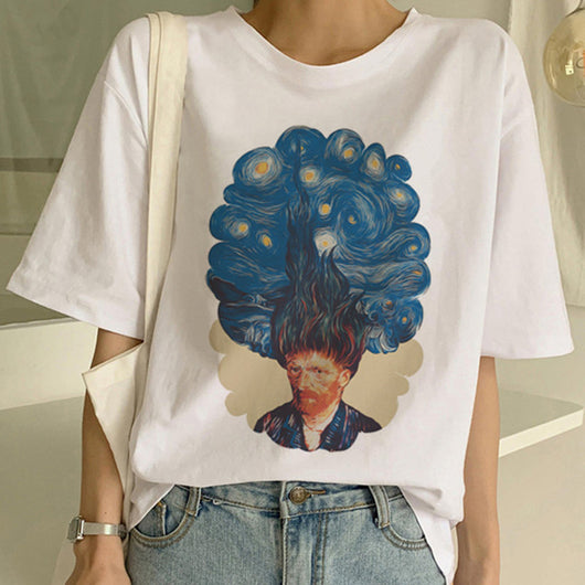 Playera Estampada con Obra Maestra de Van Gogh - Image 14
